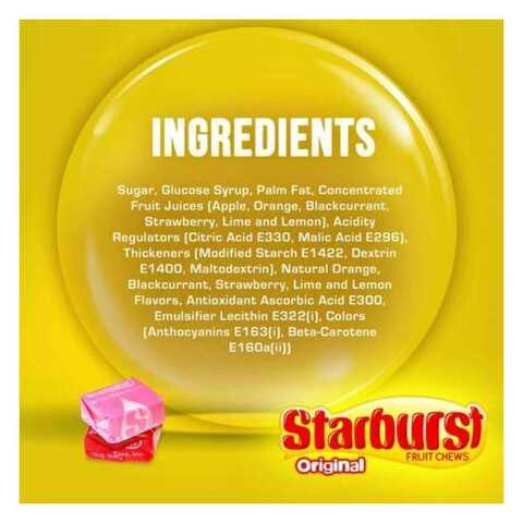 Starburst Fruit Chews Candy 45gx24