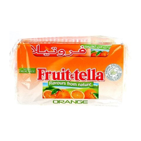 Fruittella Orange Chewy Toffee Stick 36g x Pack of 20