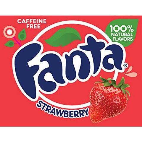 FANTA STRAWBERRY CAN 330ML