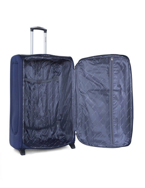 Senator Brand Softside Large Check-in Size 81 Centimeter (32 Inch) 2 Wheel EVA Luggage Trolley in Blue Color KH108-32_BLU