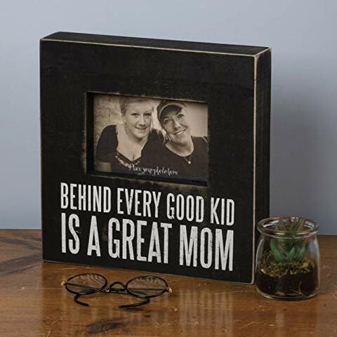 Primitives by Kathy Classic Box Frame, 10 x 10-Inches, Mom