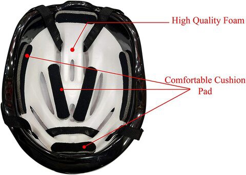 AAA Safe Adult Bike Helmet, CPSC Certified Cycle Helmet, Specialized For Mens Womens Safety Protection, Collocated With A Headband (Black)