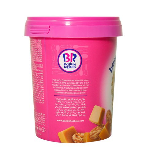 BASKIN ROBBINS PRALINE&CREAM 500ML