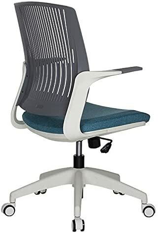 BASIC Chair, Ergonomic Desk Chair, Office &amp; Computer Chair for Home &amp; Office by Navodesk (STEEL BLUE)