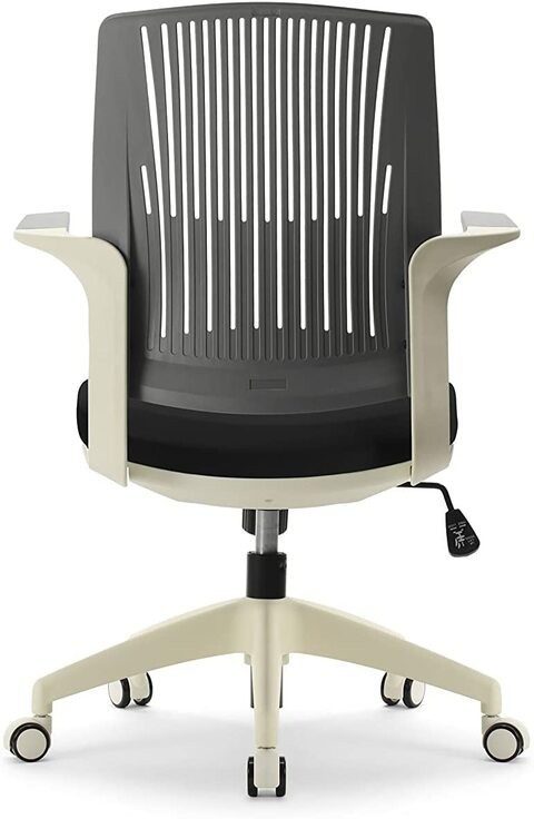 BASIC Chair, Ergonomic Desk Chair, Office &amp; Computer Chair for Home &amp; Office by Navodesk (BLACK &amp; WHITE)