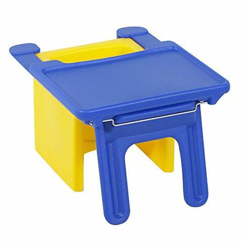 Children&#39;s Factory - 1188 Edutray, Tray Converts Cube Chair to Kids Desk, Chair Becomes Toddler Desk &amp; Chair Set in Seconds for Daycare/Playroom/Homeschool - Cube Chair (SOLD SEPARATELY)