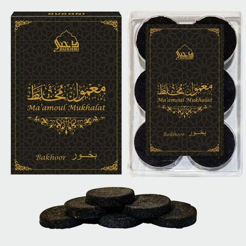 Dukhni-Pack of 2 Maamoul Mukhalat- Black-36 grams
