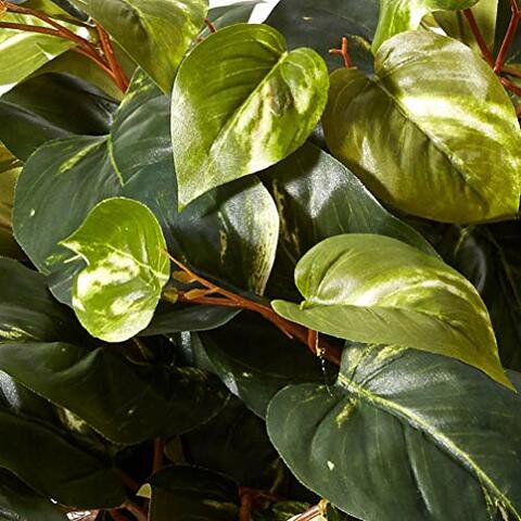 Nearly Natural 6681 Pothos with Vase Decorative Silk Plant, Green