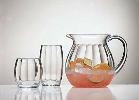 Prodyne AP-23 Contours 2-3/4-Quart Acrylic Pitcher, Clear