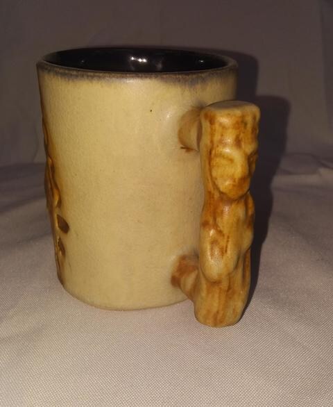 Arch Ceramic Tiki Coffee Handmade Mug With Handle - Small