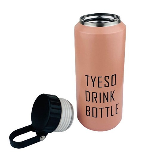 Tumbler - Stainless Steel Vacuum Insulated Travel Tumbler with Double Partition SEALING Ring- 500ml (PINK)