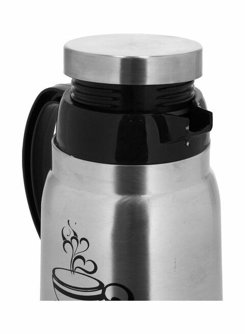 Royalford Montage Stainless Steel Coffee Pot Silver/Black