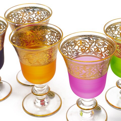 San Marco 6pcs Set Juice Glass- Made In Italy