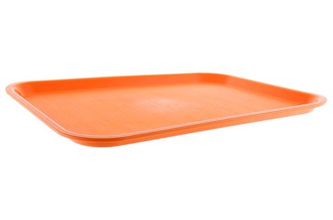 SUNNEX POLYPROPYLENE FAST FOOD TRAY - ORANGE