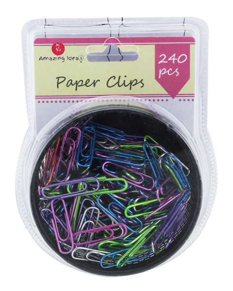 AMAZING IDEAS PUSH PIN PAPER CLIP