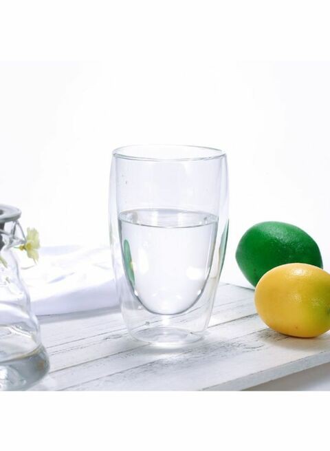 Generic - Double Wall Glass Cup White