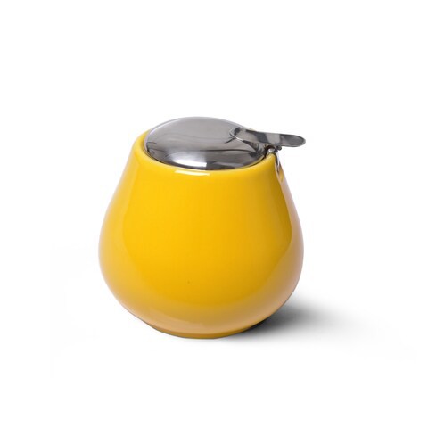 Fissman Ceramic Sugar Bowl 600 ml Yellow