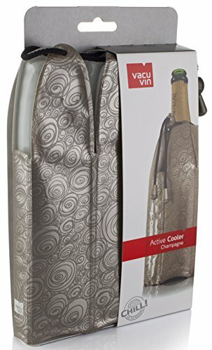 Vacu Vin Rapid Ice Champagne Cooler - Platinum