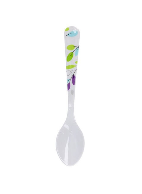 Royalford Melamine Table Spoon White/Blue/Green 10cm