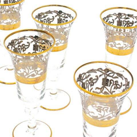 San Marco 6pcs Set Juice Glass- Made In Italy