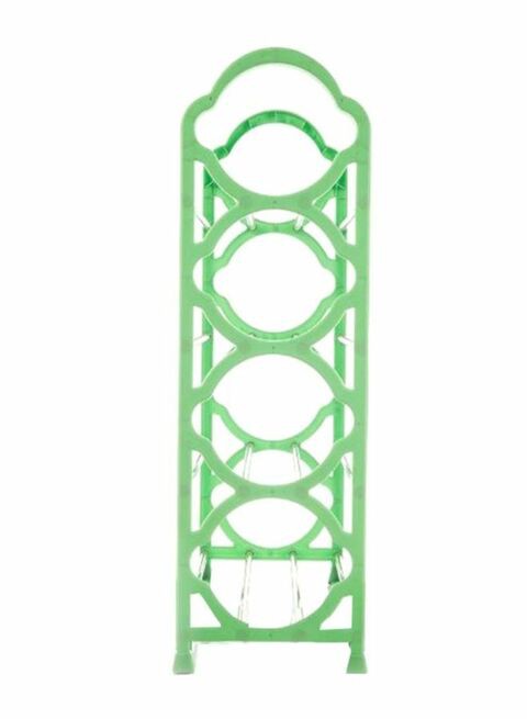 Sharpdo 4-Layer Shoe Rack Green/White