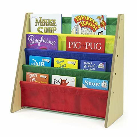 Humble Crew Kids Book Rack Storage Bookshelf Natural/Primary