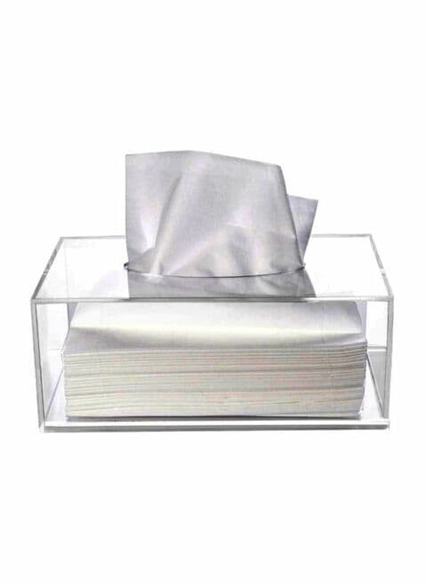 East Lady Acrylic Tissue Holder Box Clear 22x12x9cm