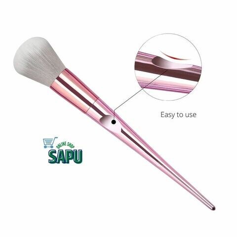 SAPU 10pcs Pink Makeup Brushes set Beauty Make up with Cosmetic Pouch Complete Wool