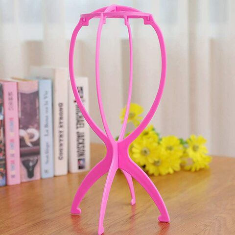 Naor Wig Stand, Wig Display Tool, Portable Collapsible Wig Dryer Holder For Wigs Display, Professional Wig Stand Holder For Women (2Pcs)