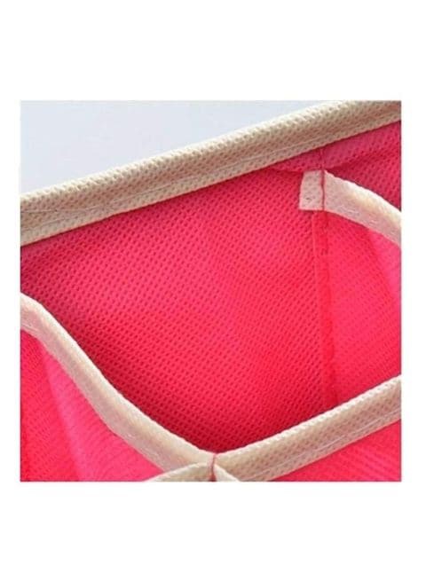 Generic 4 Set Drawer Dividers Closet Organizers Bra Clothing Underwear Storage Boxes In Red