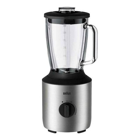 Braun PowerBlend Glass Jug Blender 800W JB 3273 Grey