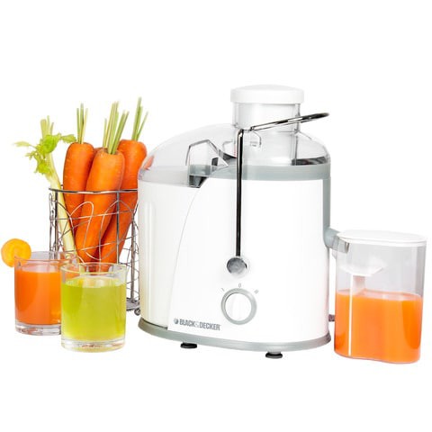 Black+Decker JE400-B5 2 Speed 400 Watts Juice Extractor