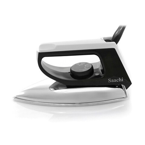 Saachi Dry Iron NL-IR-145-BK With An Aluminium Soleplate