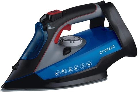 Crownline Dry &amp; Steam Iron, 3000W, Si-227