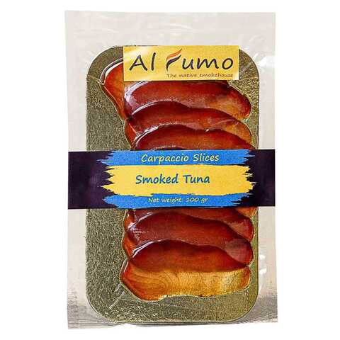 Al Fumo Smoked Tuna Carpaccio Slices 100g