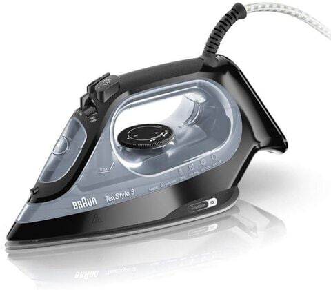 Braun Text style SI 3055, Free Glide 3D technology, Super Ceramic, auto shut-off off, steam shot 180g/min,2400 watts