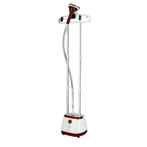 Olsenmark - OMGS1761 Double Stand Garment Steamer, 1980W - 2.0L Transparent Water Tank - Double Tube - No Water Dropping - Stainless Steel Nozzle