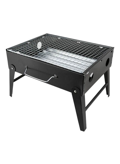 Generic Foldable Barbeque Grill Black