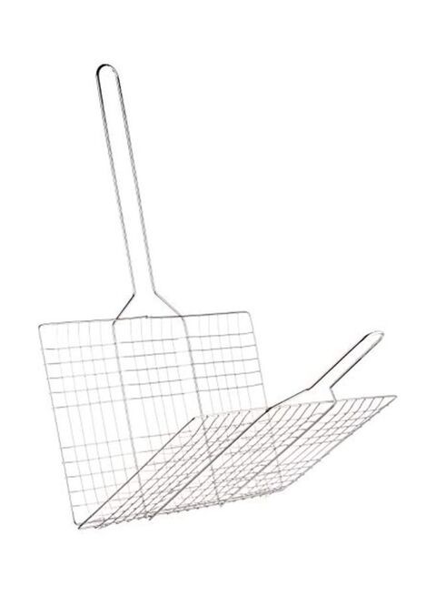 Generic BBQ Mesh Grill Silver 0.6x13.3x8.4inch