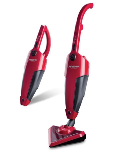 Arshia - 2 In 1 Mini Vacuum Cleaner Red