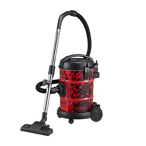 LG Pot Vacuum Cleaner, 21 Liters Dust Capacity, 2,000 Watt Max power, VP7320NNTG, RED Color