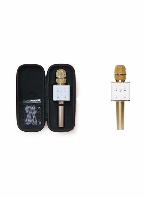 Bluetooth Karaoke For Smart Phone Gold, White