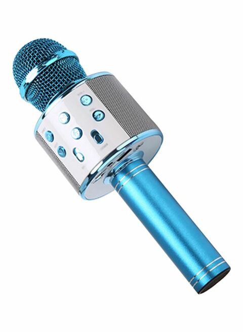 WS-858 Wireless Karaoke Microphone XD555004 Blue