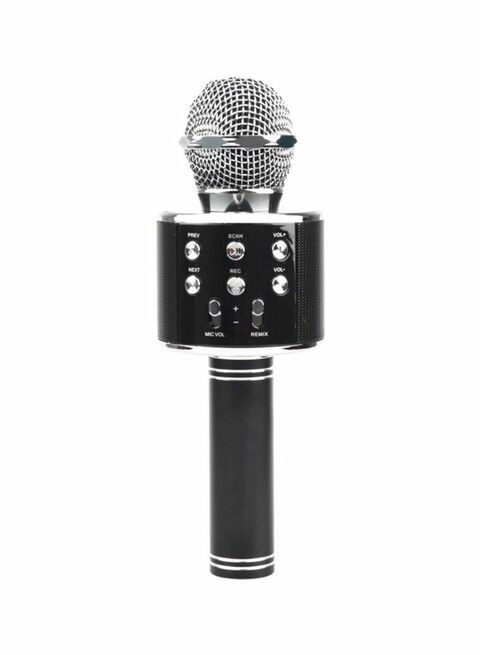 Wireless Karaoke Microphone WS-858 Black/Silver