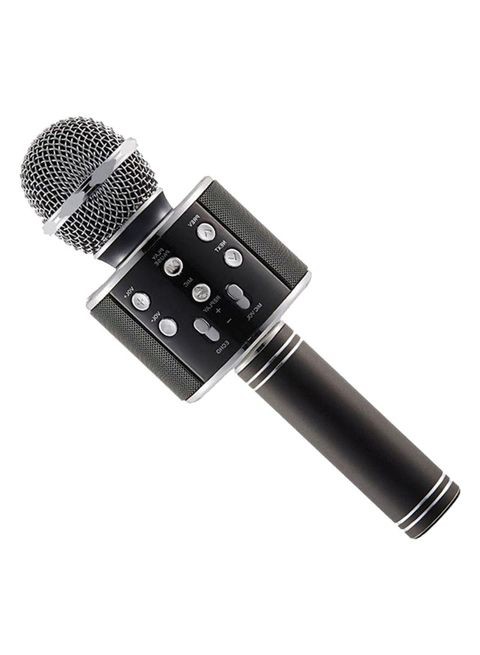 Generic Wireless Handheld Karaoke Microphone Ws858 Black/Silver