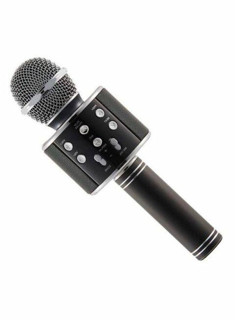 Generic Wireless Bluetooth Handheld Karaoke Microphone WS-858 Black