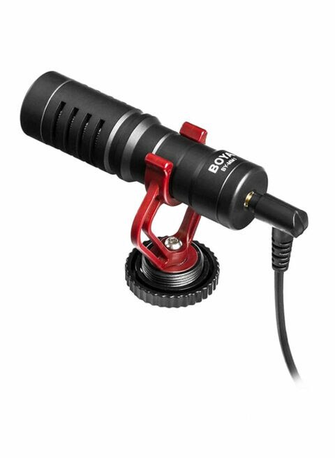 Boya BY-MM1 Cardioid Condenser Microphone BY-MM1 Black/Red