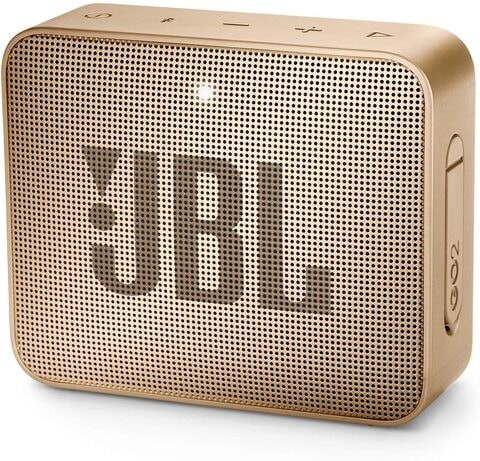 JBL GO 2 Portable Bluetooth Speaker, Pearl Champagne