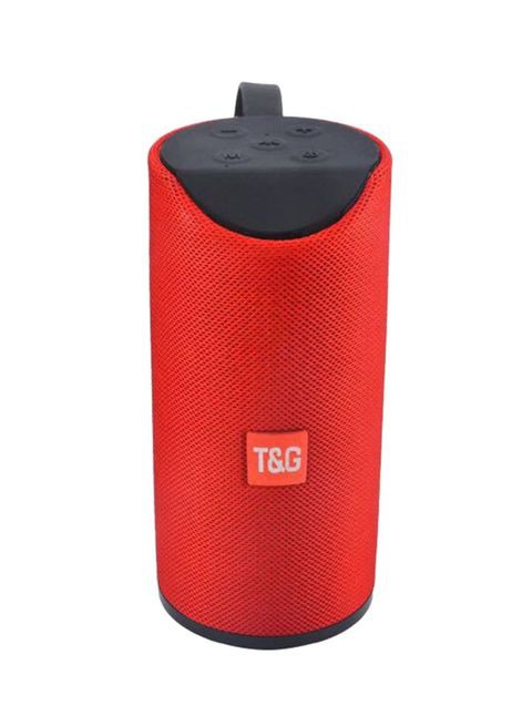 Generic TG113 Outdoor Bluetooth Portable Speaker Red