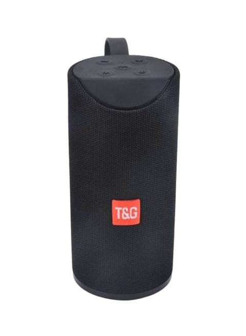 Generic TG113 Outdoor Bluetooth Portable Speaker Black